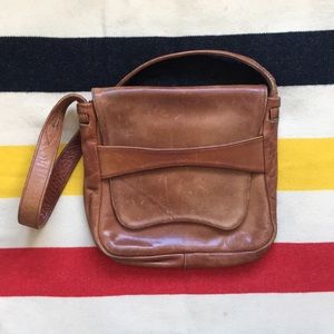 ⚡️LAST DROP! ⚡️ Brown leather satchel